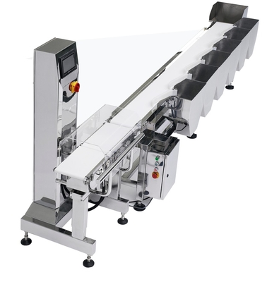 Conveyor Inline Weight Shrimp Sorter For Poultry 400mm(L)*245mm(W)