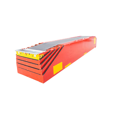 Heat Resistant Popular Products 5 Sections 28.5m Controllable Telescopic Belt Conveyor